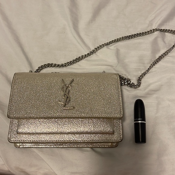 YSL Cross body mini bag sunset chain - Picture 8 of 9